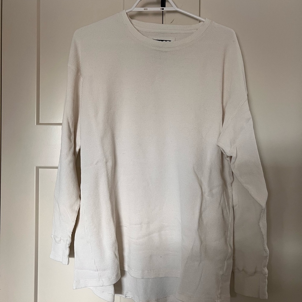 Zanerobe Mens Off-White long sleeve